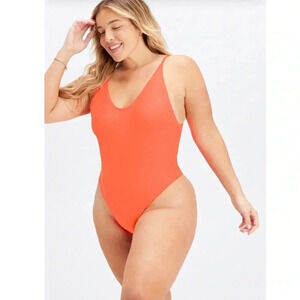 NWT Fabletics Low Back One Piece Swimsuit